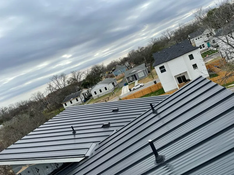 Standing seam metal roof panels with vents for Skylight Repair in Scottsbluff